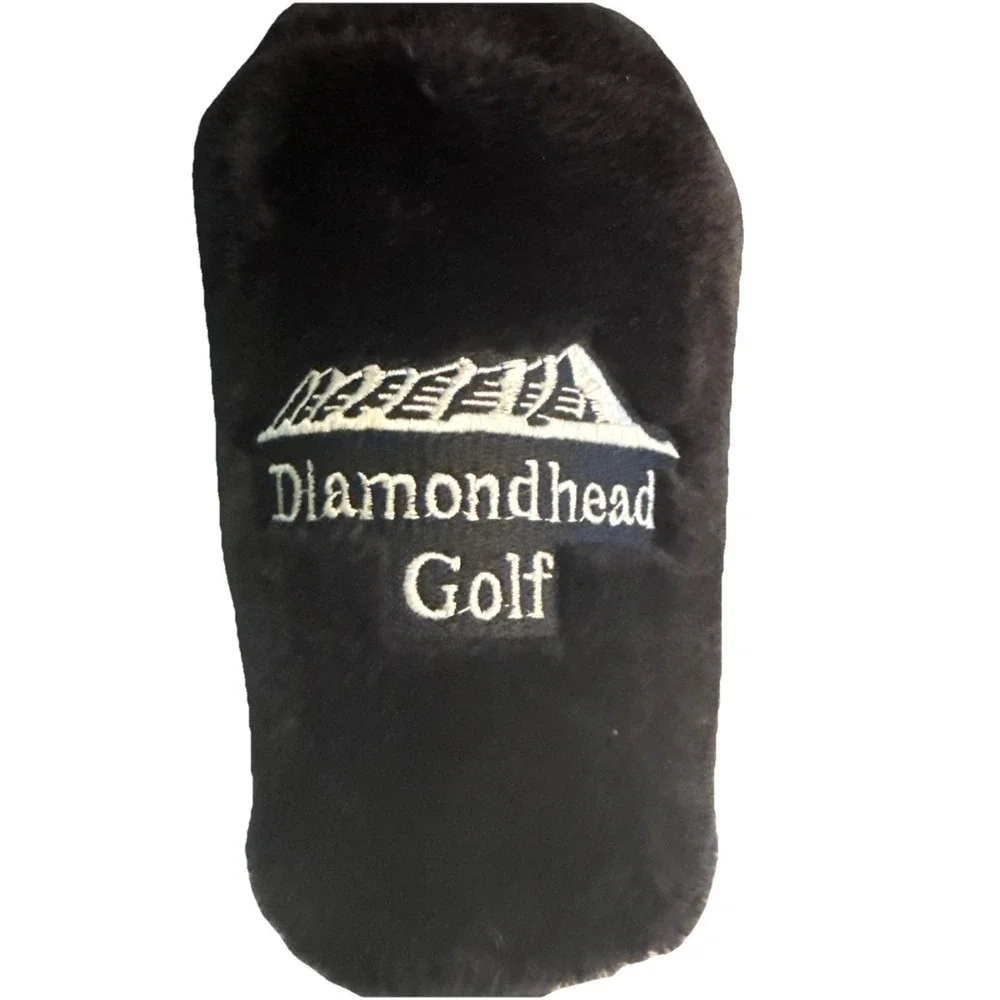 Diamondhead Golf Black Plush Driver or Fairway Headcover Very Nice!!